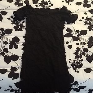 3/$30 Brand New lace black off the shoulder dress